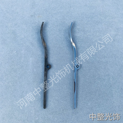 剑杆织机剑头抛光效果图